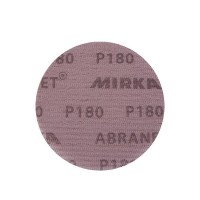 Диск шлифовальный Mirka Abranet d150 мм P180 на липучку сетчатая основа (5 шт.)