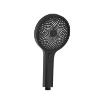 Лейка для душа IDDIS SpaHome SPA3F0Bi18 круглая 131х263 мм 3F черная