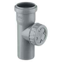 Ревизия Pro Aqua Comfort d50 мм пластиковая для внутренней канализации