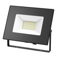 Прожектор cветодиодный Gauss Elementary 70 Вт 175-265 В IP65 6500К холодный белый свет плоский корпус