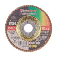 Круг лепестковый по металлу/древесине Луга 125х22,2 мм P40