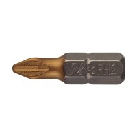 Бита Jettools (W2-11-0252-1TH) PH2 магнитная 25 мм с титановым покрытием (1 шт.)