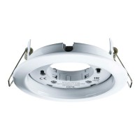 Светильник встраиваемый Navigator GX53 d106 мм 220 В круглый IP20 белый