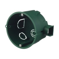 Подрозетник Schneider Electric для бетона d68х46 мм 8 вводов зеленый IP30 наборная