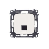 Розетка компьютерная Legrand Valena Allure 753740 скрытая установка белая один модуль RJ45 cat 5e