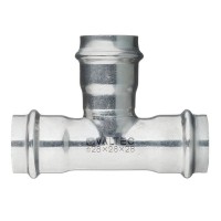 Тройник VALTEC (VTi.931.I.282828) 28 х 28 х 28 мм нержавеющая сталь
