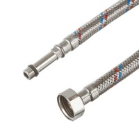 Подводка гибкая для смесителя Mateu (721060086/THP) 1/2 ВР(г) х М10 штуцер 35 мм 60 см