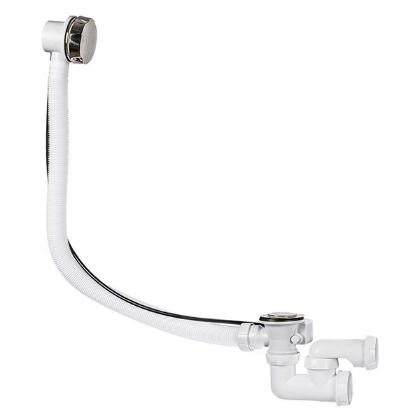 Сифон для ванны WIRQUIN 30975014 1 1/2"х40 полуавтомат регулируемый