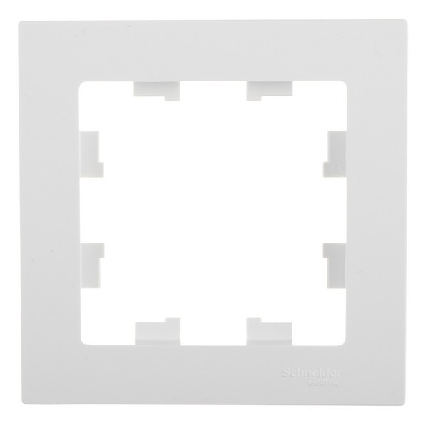 Рамка Schneider Electric Atlas Design ATN000101 одноместная универсальная белая