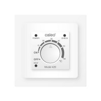 Терморегулятор механический аналоговый CALEO 420 с адаптерами