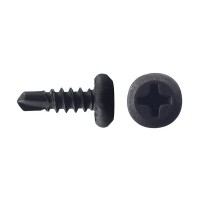 Саморезы клопы 11x3.9 (3.5) мм с буром фосфатированные (1000 шт.)
