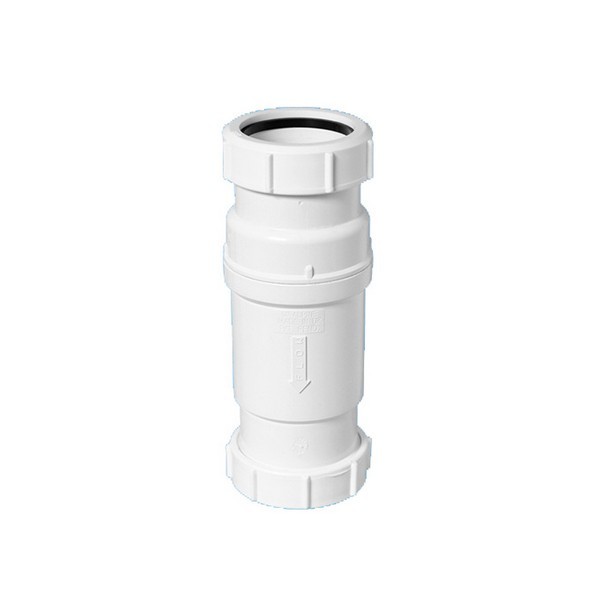 Сифон McAlpine MacValve d50 мм пластиковый компрессионное соединение