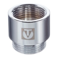 Удлинитель VALTEC (VTr.198.C.0625) 25 мм х 1 ВР(г) х 1 НР(ш) хром латунный