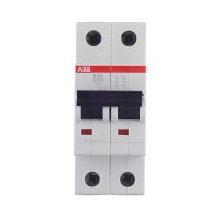 Автоматический выключатель ABB S202 (2CDS252001R0634) 2P 63А тип C 6 кА 400 В на DIN-рейку