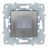 Датчик движения Schneider Electric Unica NEW NU552530 скрытая установка алюминий