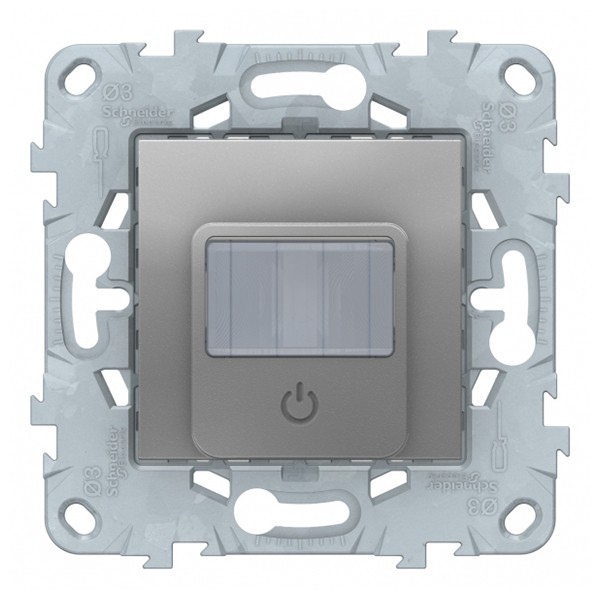 Датчик движения Schneider Electric Unica NEW NU552530 скрытая установка алюминий