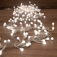 Гирлянда светодиодная Neon-Night Мишура 288 LED свечение белое 3 м (303-605)