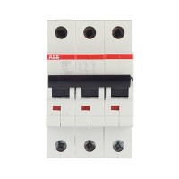 Автоматический выключатель ABB S203 (2CDS253001R0064) 3P 6А тип C 6 кА 400 В на DIN-рейку