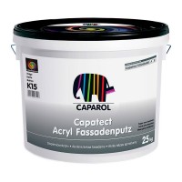 Штукатурка декоративная на полимерной основе Caparol Capatect Acryl FassadenPutz K15 белая база 1 25 кг